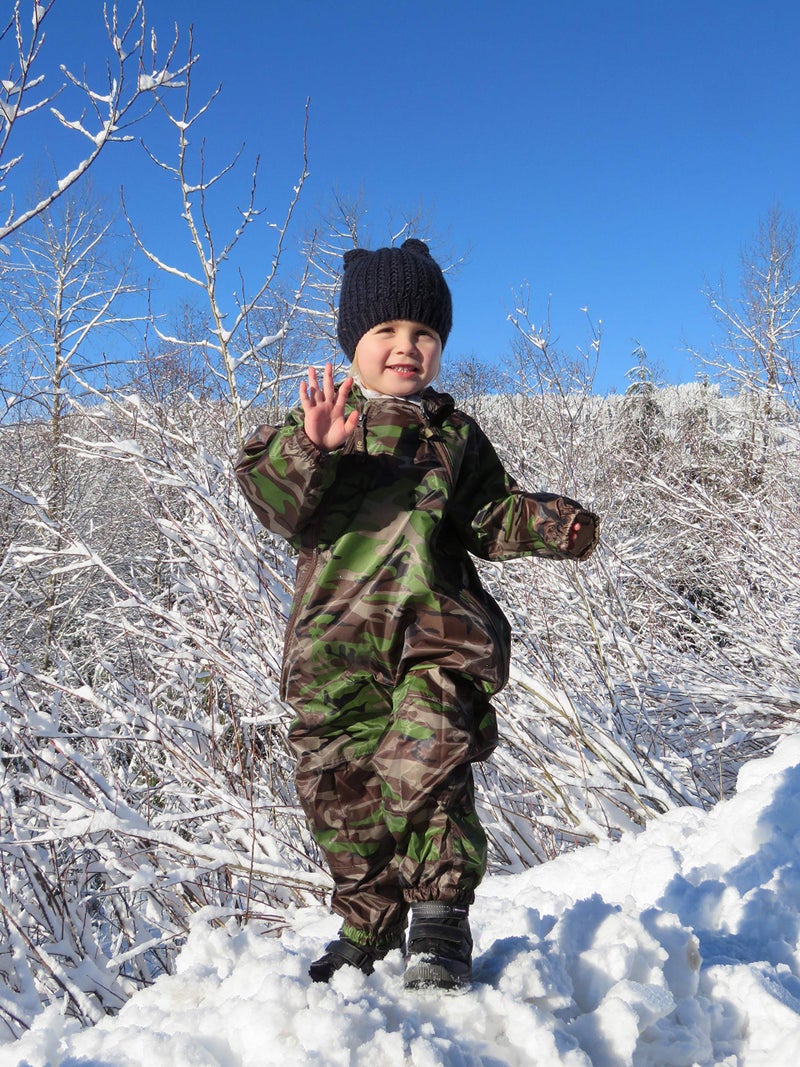 Tuffo Toddler Boys' Muddy Buddy Coveralls, Camouflage, 3T - Image 3